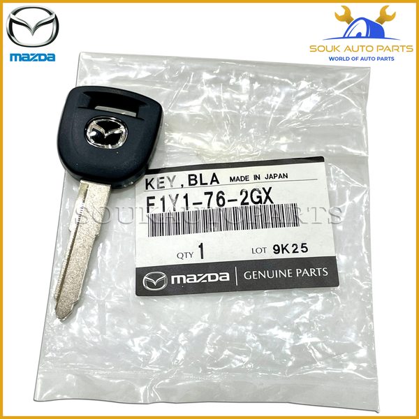 F1Y1-76-2GX Genuine Mazda KEY,BLANK-PRIMARY F1Y1762GX