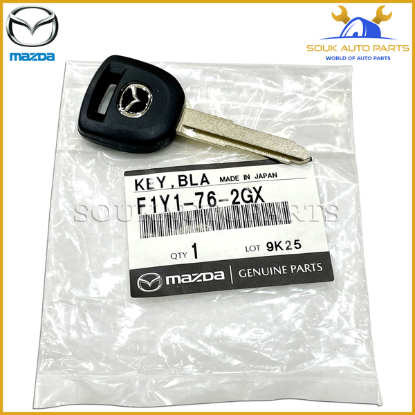F1Y1-76-2GX Genuine Mazda KEY,BLANK-PRIMARY F1Y1762GX