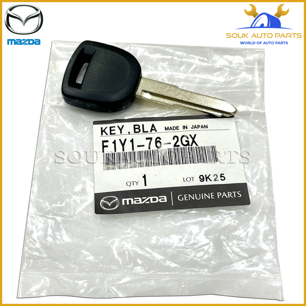 F1Y1-76-2GX Genuine Mazda KEY,BLANK-PRIMARY F1Y1762GX
