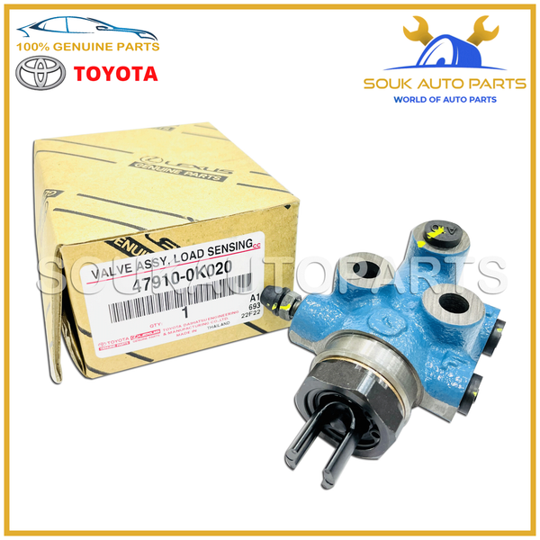 47910-0K020 Genuine Toyota VALVE ASSY, LOAD SENSING PROPORTIONING 479100K020