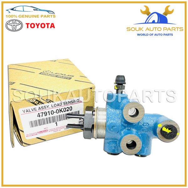 47910-0K020 Genuine Toyota VALVE ASSY, LOAD SENSING PROPORTIONING 479100K020