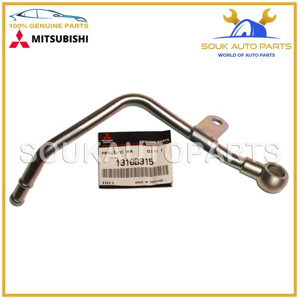 1310B315 Genuine Mitsubishi PIPE, T/C WATER RETURN OEM L200 PAJERO SPORT