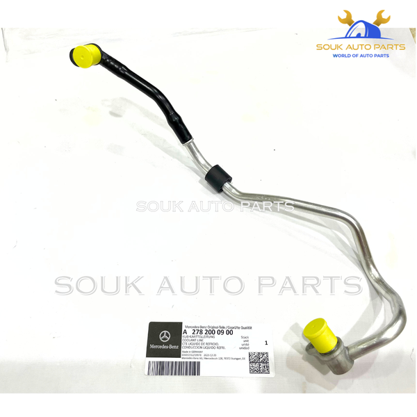 A2782000900 Original Mercedes Benz TURBOCHARGER COOLANT LINE GLS GL-CLASS