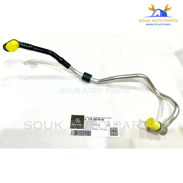A2782000900 Original Mercedes Benz TURBOCHARGER COOLANT LINE GLS GL-CLASS