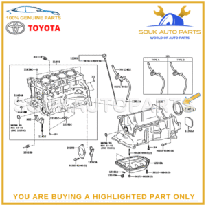 90311-75022 Genuine Toyota SEAL, TYPE T OIL 9031175022 OEM COROLLA YARIS AURIS