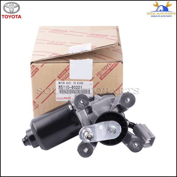 85110-60201 Genuine Toyota MOTOR ASSY, WINDSHIELD WIPER 8511060201 LAND CRUISER