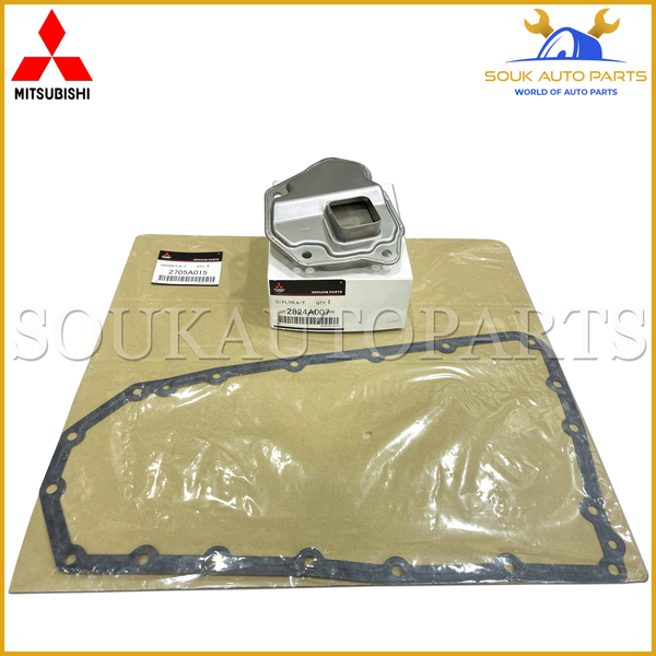 Genuine Mitsubishi OIL FILTER & GASKET (A/T VALVE)(2824A007+2705A015)
