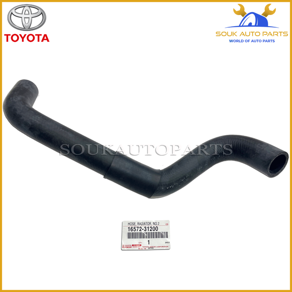 16572-31200 Genuine Toyota HOSE, RADIATOR NO.2 1657231200