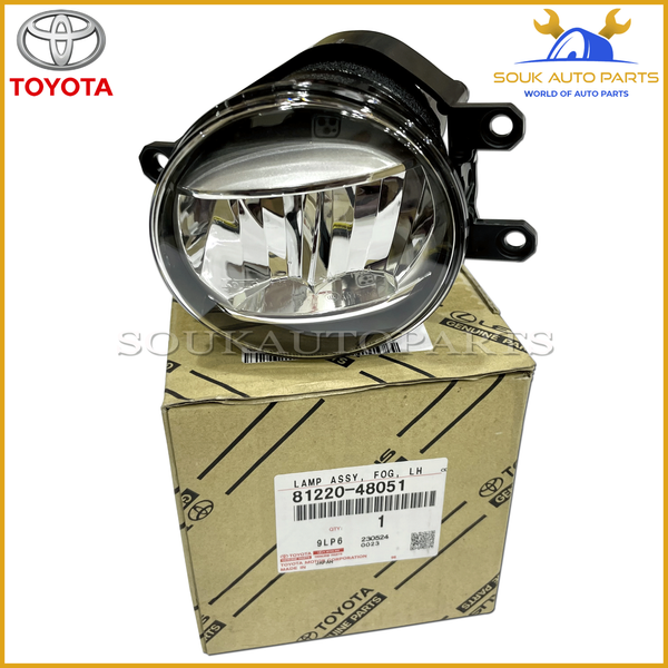 81210-48051 & 81220-48051 Genuine Toyota LAMP ASSY SET, FOG, (RH LH)