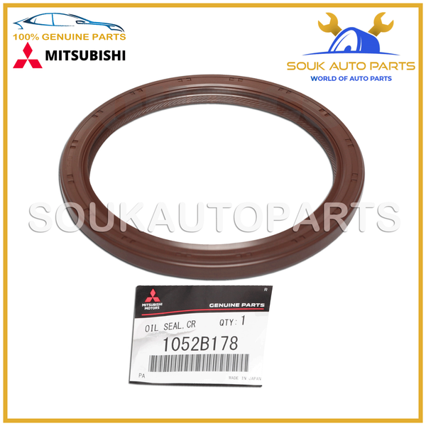 1052B178 Genuine Mitsubishi OIL SEAL, CRANKSHAFT OEM DEBONAIR V L200 PAJERO