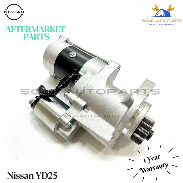STARTER MOTOR ASSY for Nissan YD25 DDti / Dti, NAVARA, KING CAB, 2.5D