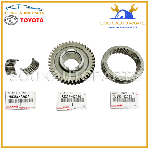 33336-42020 Genuine Toyota 5TH GEAR REPAIR KIT 41 TEETH RAV4 COROLLA CAMRY