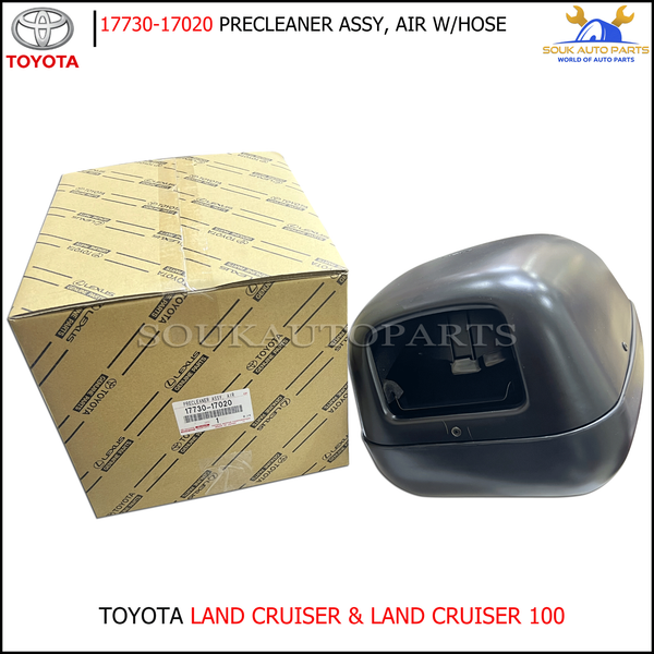 17730-17020 Genuine Toyota PRECLEANER ASSY, AIR W/HOSE 1773017020 OEM LC