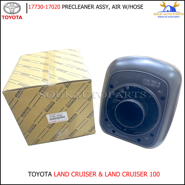 17730-17020 Genuine Toyota PRECLEANER ASSY, AIR W/HOSE 1773017020 OEM LC