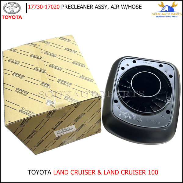 17730-17020 Genuine Toyota PRECLEANER ASSY, AIR W/HOSE 1773017020 OEM LC