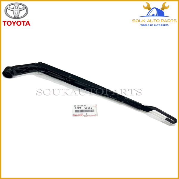 85211-60260 Genuine Toyota ARM, FR WIPER, RH 8521160260 OEM
