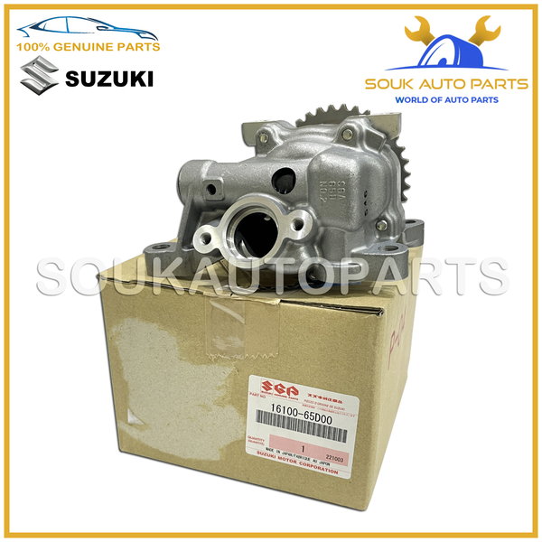 16100-65D00 Genuine Suzuki OIL PUMP ASSY, 1610065D00 OEM