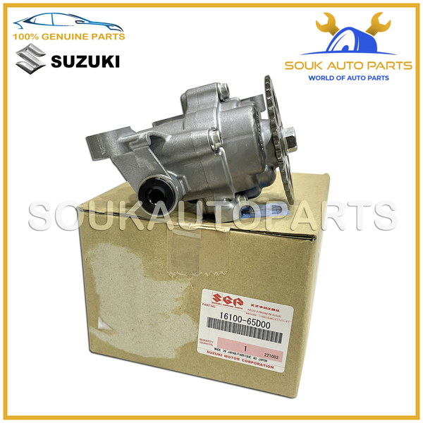 16100-65D00 Genuine Suzuki OIL PUMP ASSY, 1610065D00 OEM