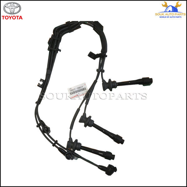 19037-20011 Genuine Toyota CORD SET, COIL & SPARK, W/RESISTIVE 1903720011 OEM