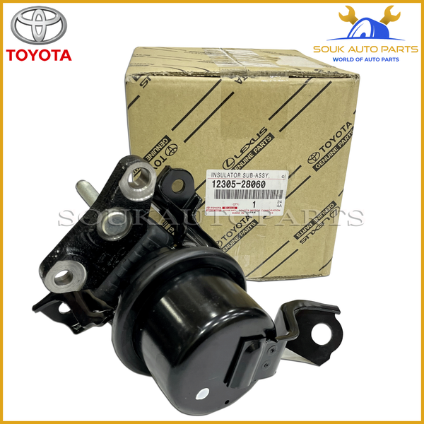 12305-28060 Genuine Toyota INSULATOR SUB-ASSY, ENGINE MOUNTING, RH 1230528060