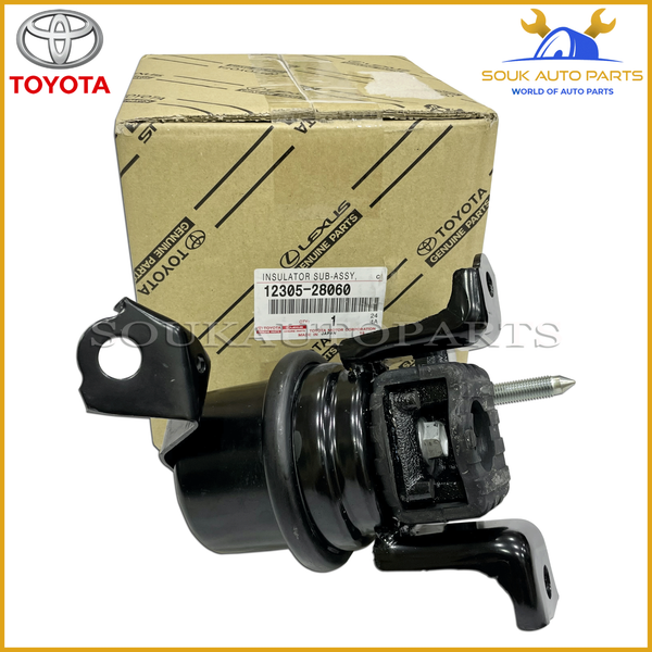 12305-28060 Genuine Toyota INSULATOR SUB-ASSY, ENGINE MOUNTING, RH 1230528060