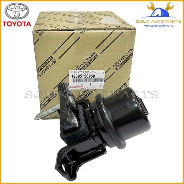 12305-28060 Genuine Toyota INSULATOR SUB-ASSY, ENGINE MOUNTING, RH 1230528060