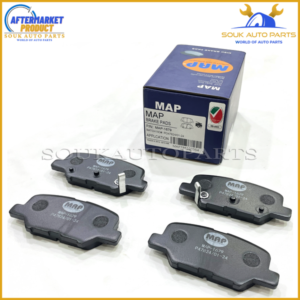 GHY9-26-48ZC REAR DISC BRAKE PADS For Mazda 3 Mazda 6 2014-2015 GHY92648ZC