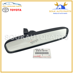 87810-60191 Genuine Toyota INNER REAR VIEW MIRROR ASSY 8781060191 OEM