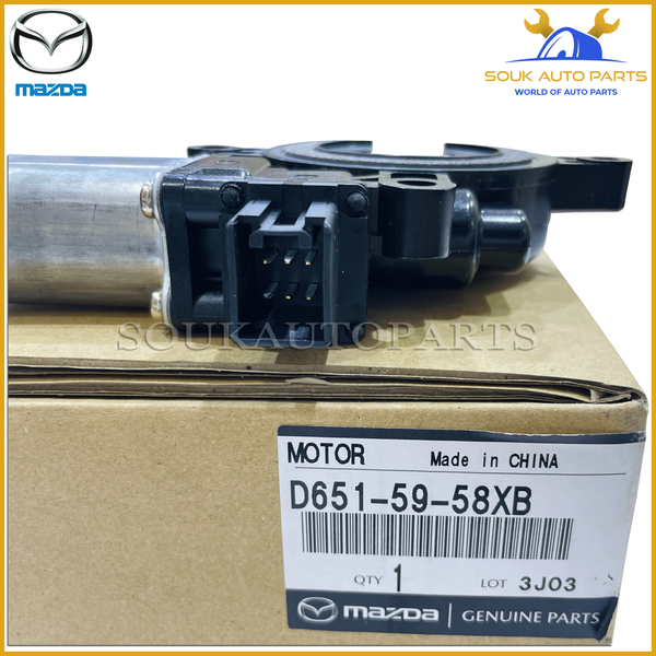 D651-59-58XB Mazda Genuine DRIVER FRONT WINDOW MOTOR D6515958XB OEM