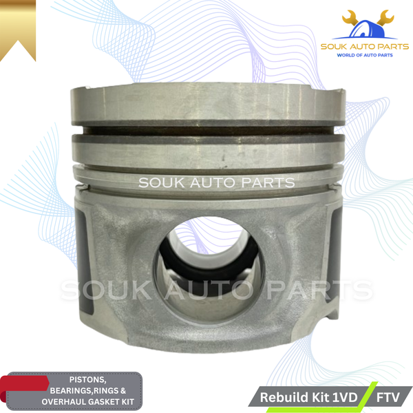 ENGINE REBUILD KIT 1VD-FTV For LAND CRUISER (PISTONS BEARINGS RINGS FULL GASKET)