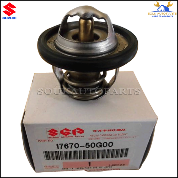 17670-50G00 Genuine Suzuki THERMOSTAT, WATER (82?C) 1767050G00 OEM ALTO SWIFT