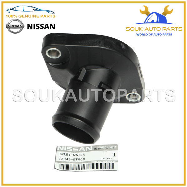 13049-ET000 Genuine Nissan INLET-WATER 13049ET000 OEM LIVINA NV200 NV200 TAXI