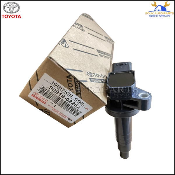 90919-02262 Genuine Toyota COIL ASSY, IGNITION 9091902262 OEM AYGO BELTA VITZ