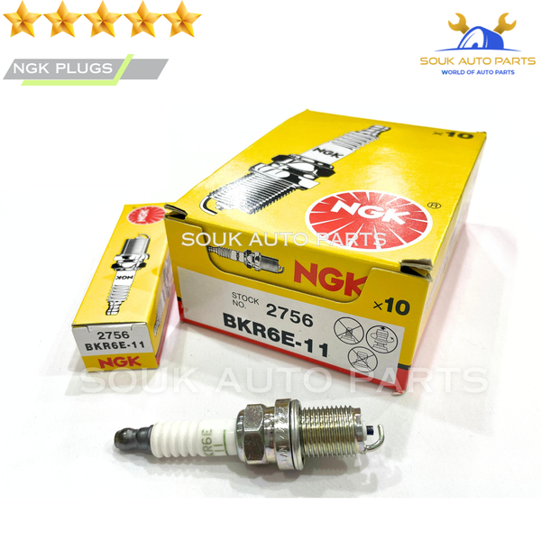 BKR6E-11 NGK2756 SPARK PLUG SET OF 10 Pcs (BOX) NGK For Mazda 1989-2005