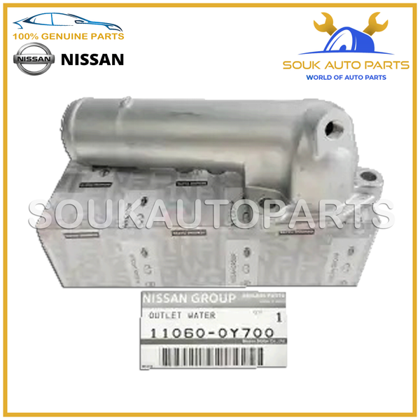 11060-0Y700 Genuine Nissan OUTLET-WATER 110600Y700 OEM SAFARI SAFARI PICK UP