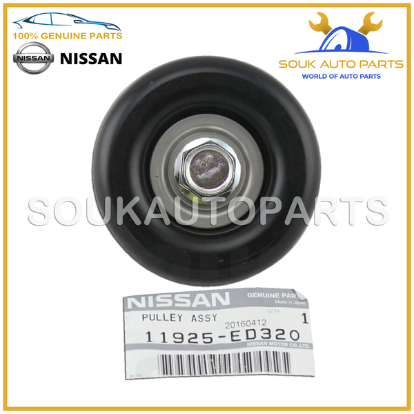 11925-ED320 Genuine Nissan PULLEY ASSY-IDLER 11925ED320 OEM