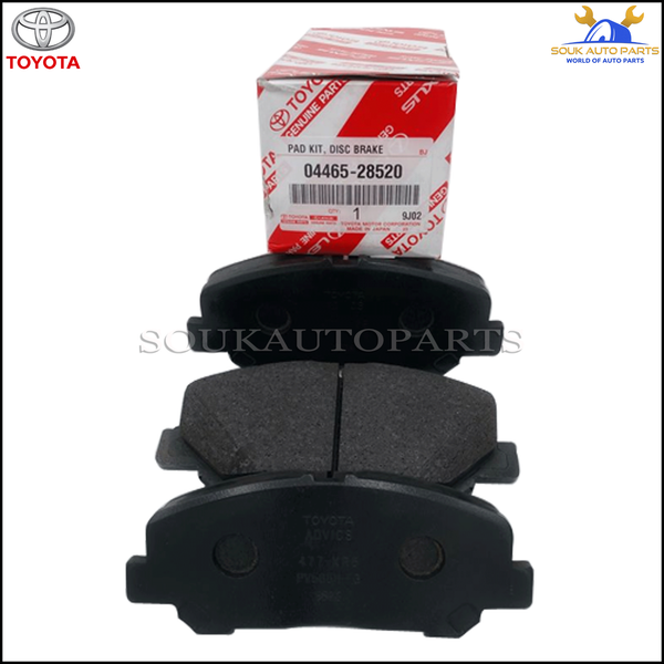 04465-28520 Genuine Toyota PAD KIT, DISC BRAKE, FRONT 0446528520 ESTIMA PREVIA
