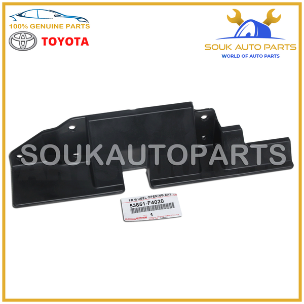 53851-F4020 Genuine Toyota PAD FRONT WHEEL 53851F4020 OEM