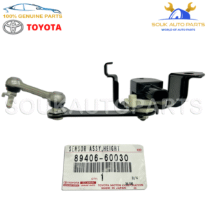 89406-60030 Genuine Toyota SENSOR SUB-ASSY, HEIGHT CONTROL, FR LH 8940660030 OEM