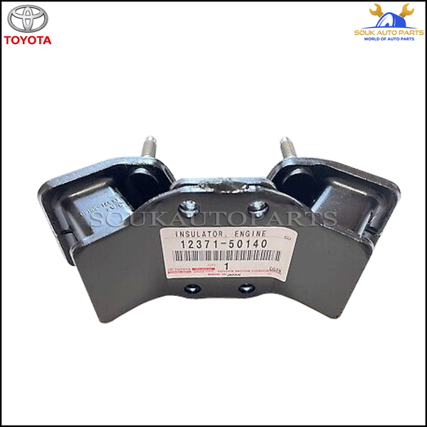 12371-50140 Genuine Toyota INSULATOR, ENGINE MOUNTING, REAR NO.1 1237150140 OEM