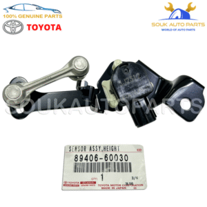 89406-60030 Genuine Toyota SENSOR SUB-ASSY, HEIGHT CONTROL, FR LH 8940660030 OEM