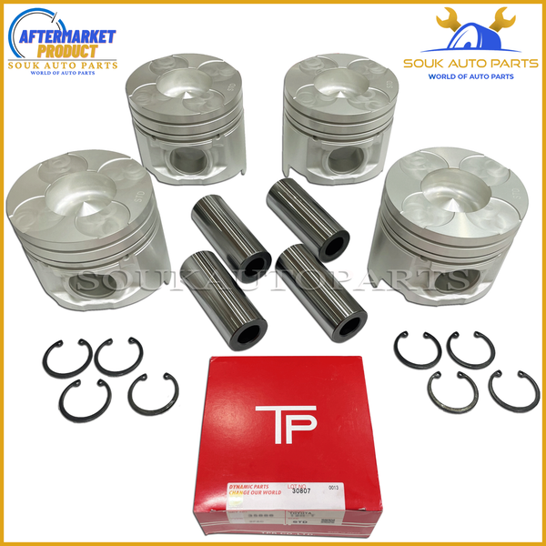PISTON & RING SET 4M41-T 98.50mm STD For Mitsubishi PAJERO 3.2Ltr DIESEL