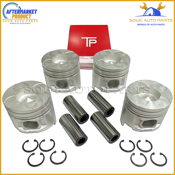 PISTON & RING SET 4M41-T 98.50mm STD For Mitsubishi PAJERO 3.2Ltr DIESEL