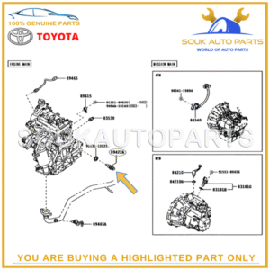 89422-33030 Genuine Toyota SENSOR, DIESEL ENGINE WATER TEMPERATUR 8942233030 OEM