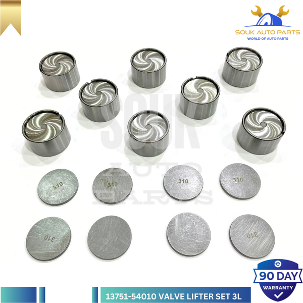 13751-54010 ENGINE VALVE LIFTER SET 3L (8 Pcs) For Toyota LAND CRUISER 2.8Ltr