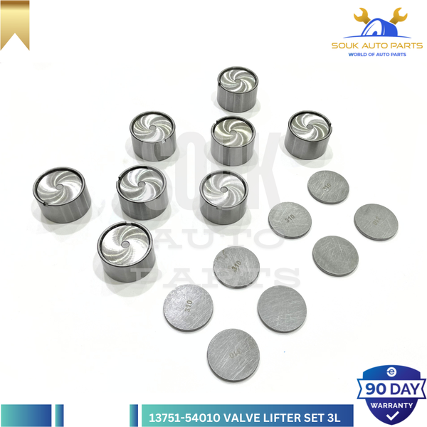 13751-54010 ENGINE VALVE LIFTER SET 3L (8 Pcs) For Toyota LAND CRUISER 2.8Ltr