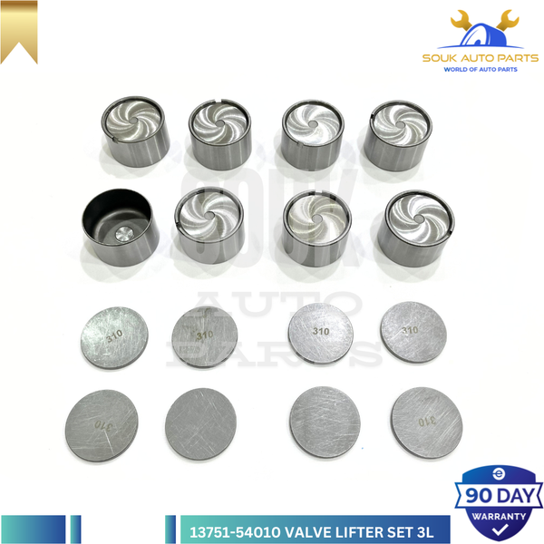 13751-54010 ENGINE VALVE LIFTER SET 3L (8 Pcs) For Toyota LAND CRUISER 2.8Ltr