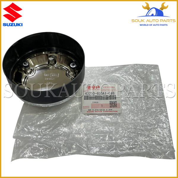 43250-65DA1-C48 Genuine Suzuki CAP, WHEEL, CENTER, ESCUDO VITARA