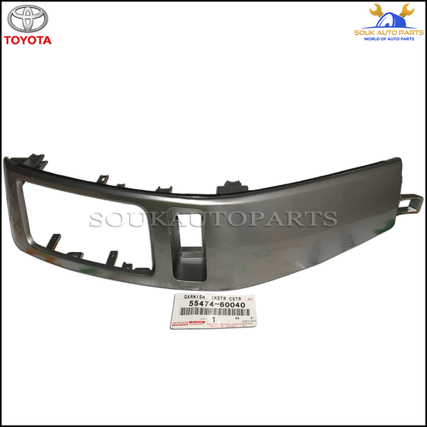 55474-60040 GENUINE GARNISH, INSTRUMENT CLUSTER FINISH PANEL 5547460040 OEM