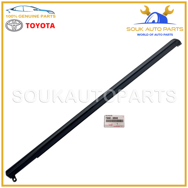 75660-60040 75670-60040 Genuine Toyota QUARTER BELT MOULDING RH & LH LC
